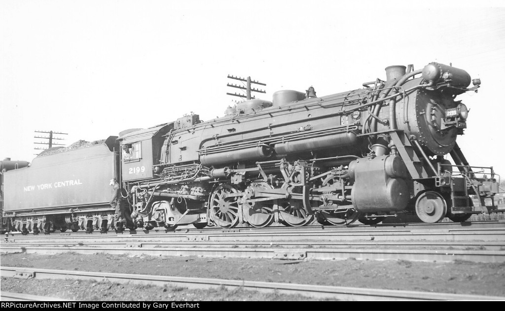 NYC 2-8-2 #2199 - New York Central